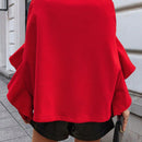Clasi abrigo de lana elegante con cuello vuelto y abotonadura sencilla, en unicolor, para mujer, para otono/invierno