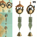 Campanas de viento de resina clásicas, artesanía en cobre para decoración del hogar y regalos de cumpleaños para estudiantes