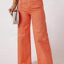 Pantalones anchos y sueltos de estilo callejero para mujeres