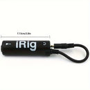 1pc Interfaz de guitarra para teléfono - Convertidor I-Rig para grabación de audio de alta calidad y afinación - Accesorios esenciales para la guitarra
