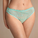 Charlaine calzones de encaje de menta para mujeres