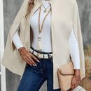 Emery rose ropa de otono para mujer, abrigo de lana con estilo de capa elegante para mujer, ropa de oficina para mujer