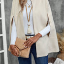 Emery rose ropa de otono para mujer, abrigo de lana con estilo de capa elegante para mujer, ropa de oficina para mujer