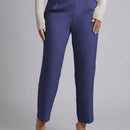 Petite pantalones de pana para mujer con cintura elastica en la parte trasera, apropiados para otono e invierno