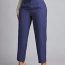 Petite pantalones de pana para mujer con cintura elastica en la parte trasera, apropiados para otono e invierno
