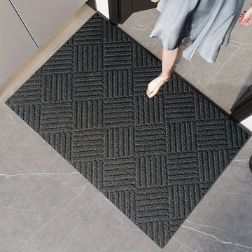 1pc Alfombrilla de Goma para Puerta, Alfombrilla para Hogar, Alfombrilla Antideslizante para Piso, Alfombrilla de Entrada, Alfombrilla de Foyer