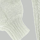 Moosta cardigan informal de manga de globo con nudo delantero de unicolor para otono/invierno