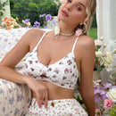 Florallove lenceria femenina con estampado floral comoda