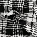 Sxy pantalones con cinturon de tela escocesa de talle alto sexy