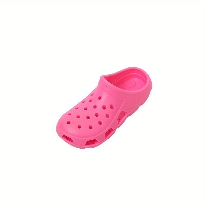 Soporte de cepillo de dientes de pared de 1pc, diseño de zapato, ahorro de espacio, almacenamiento de cepillo de dientes de baño de plástico sin taladro, organizador de cepillo de dientes, uso sin electricidad