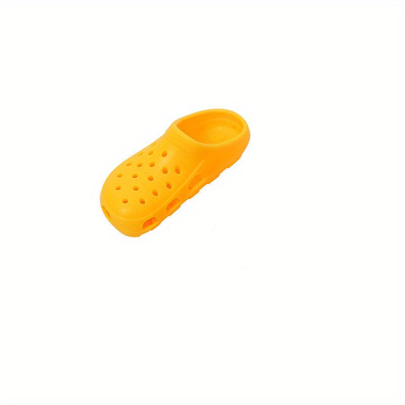 Soporte de cepillo de dientes de pared de 1pc, diseño de zapato, ahorro de espacio, almacenamiento de cepillo de dientes de baño de plástico sin taladro, organizador de cepillo de dientes, uso sin electricidad
