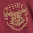 Harry potter | romwe sudadera con capucha de mujer informal, de gran tamano, con bolsillo tipo canguro, estampado de letras y insignias de animales, y cordon ajustable