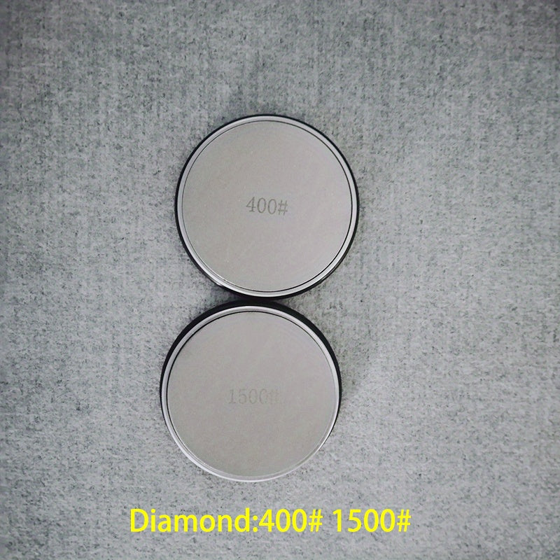 Juego de piedras de afilar para afilador de cocina, discos removibles de acero inoxidable, herramientas de molienda y pulido, accesorios de piedra de afilar de grano múltiple