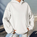 Moosta sudadera con capucha de manga larga y diseno simple para el ocio diario de las mujeres