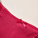 4 piezas tanga de mujer con contraste de encaje sexy, de cintura media, comoda, transpirable y suave, ropa interior femenina elegante con diseno floral