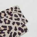 Pantalones de yoga elasticos de ajuste cenido con estampado de leopardo de moda casual para mujeres