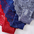 Set de 3 bragas minimalistas y romanticas de encaje para mujer