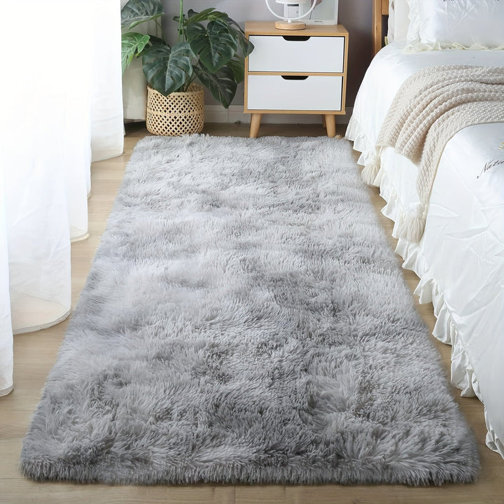 Alfombra de Área de Piel Sintética Luxuosa SoftTouch - Suave, Antideslizante, Duradera y Fácil de Limpiar con Opción de Lavado a Mano - Perfecta para Decoración de Dormitorio, Sala de Estar y Oficina en Casa