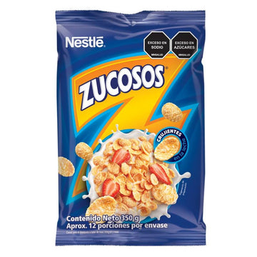CEREAL ZUCOSOS 350G HOJUELAS DE MAIZ AZU
