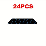 4/24/48PCS Antideslizantes de Alfombra Reutilizables Cinta de Alfombra Autoadhesiva Esquinas y Bordes Pads de Alfombra Fijos Adhesivos para Cocina y Baño Alfombra de Suelo Mat de Casa Suministros