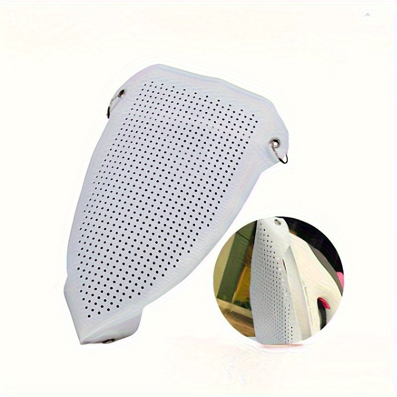 Plancha de teflón antiadherente para plancha – Resistente a los arañazos, de rápida fijación, protector de plancha de vapor de alto rendimiento para diversas telas – Accesorio protector para planchado hecho con material plástico duradero