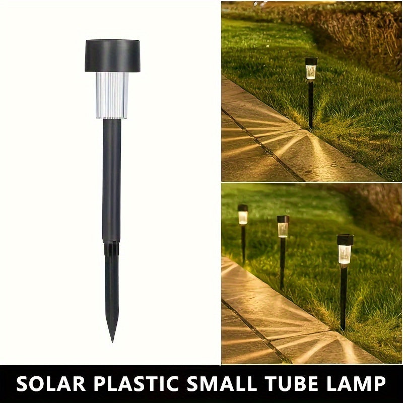 10 paquetes de luces solares para jardín - Luces LED para césped, decoración de terraza y villa, iluminan automáticamente caminos, patios, jardines, aceras y pasillos, con control por inducción lumínica, ideal para fiestas en paseos