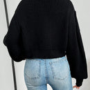 Essnce cardigan informal de mujer con botones delanteros y estampado de flores, apropiado para el uso diario en otono/invierno