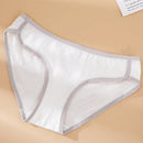 Tanga casual para mujer con recorte de bloques de color