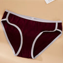 Tanga casual para mujer con recorte de bloques de color