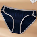 Tanga casual para mujer con recorte de bloques de color