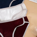 Tanga casual para mujer con recorte de bloques de color