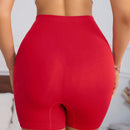 Pantalones cortos de seguridad sencillos de unicolor para mujer para uso diario