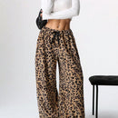 Ezwear pantalones de felpa de unicolor para mujer, para otono/invierno