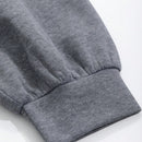 Dazy sudadera larga con capucha, holgada, con cordon y estampado de eslogan casual para mujer, otono