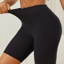 1 pieza pantie de tiro alto sin costuras para mujer, color negro