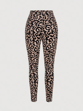 Pantalones casuales de traje negro de cintura alta para mujer con ajuste cenido y piernas anchas de 7-9cm