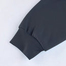 Essnce sudadera con capucha informal con cordon y estampa de letras, talla grande, para otono/invierno