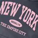 Essnce sudadera con capucha informal con cordon y estampa de letras, talla grande, para otono/invierno