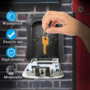Un contenedor de almacenamiento exterior duradero, portátil y con opciones de contraseña personalizables, ideal para guardar objetos pequeños como tarjetas y llaves, adecuado para uso en el hogar o en la empresa, y apropiado para diferentes entornos.