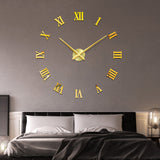 [Reloj Digital Luminoso de Pared] Reloj de Pared Adhesivo Digital Mixto Luminoso a Pilas - Decoración Silenciosa DIY para Hogar Sala de Estar Dormitorio - Sin Pila