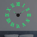 [Reloj Digital Luminoso de Pared] Reloj de Pared Adhesivo Digital Mixto Luminoso a Pilas - Decoración Silenciosa DIY para Hogar Sala de Estar Dormitorio - Sin Pila