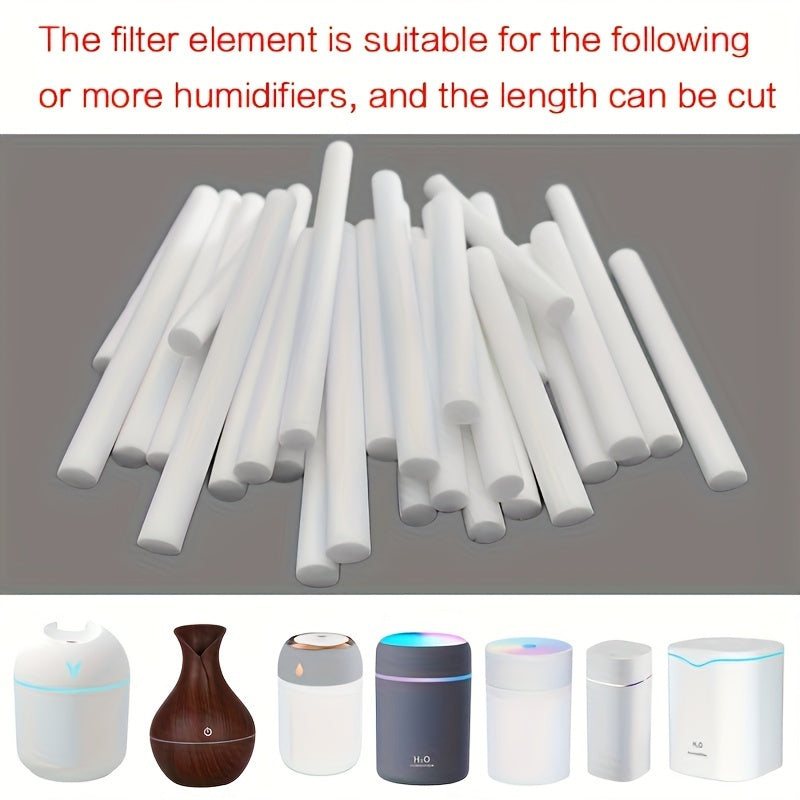 Kits de Reemplazo de Filtros Universales para Humidificadores de 20 Piezas, Filtros Adecuados para Múltiples Modelos, Instalación Fácil, Mejora Duradera de la Humedad