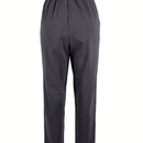 Pantalones casuales sencillos con nudo delantero para mujeres, casual diario
