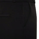 Pantalon informal negro de cintura alta tipo cigarrillo para mujer