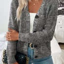 Frenchy chaqueta de punto grueso informal para mujer, otono/invierno