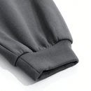 Dazy sudadera con capucha corta de unicolor informal para mujer, de manga larga, para otono/invierno