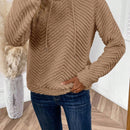 Lune sudadera fuzzy rosa superabrigada para mujer