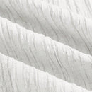 Essnce pantalones casuales de pernera ancha de 7/8 con textura y cintura anudada de unicolor para mujer