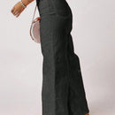 Pantalones anchos y sueltos de estilo callejero para mujeres