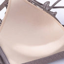 Nuevo sujetador inalambrico gris para mujer con escote cruzado y efecto push up